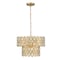Z-Lite Dealey Pendant, 5-Light, 15.75 In.W x 12.25 In.H, Heirloom Brass/Heirloom Brass 822P15-HB - alternate 1